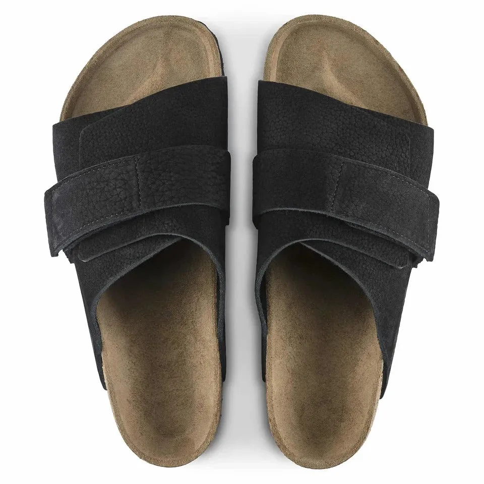 Classic Black  Leather Clog Ease Comfort Slippers - Slippers