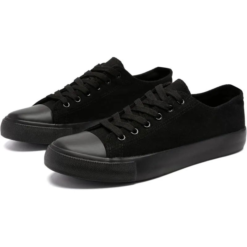 Classic Canvas Kicks Lace Up Style Sneakers For Men