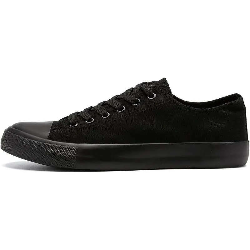 Classic Canvas Kicks Lace Up Style Sneakers For Men