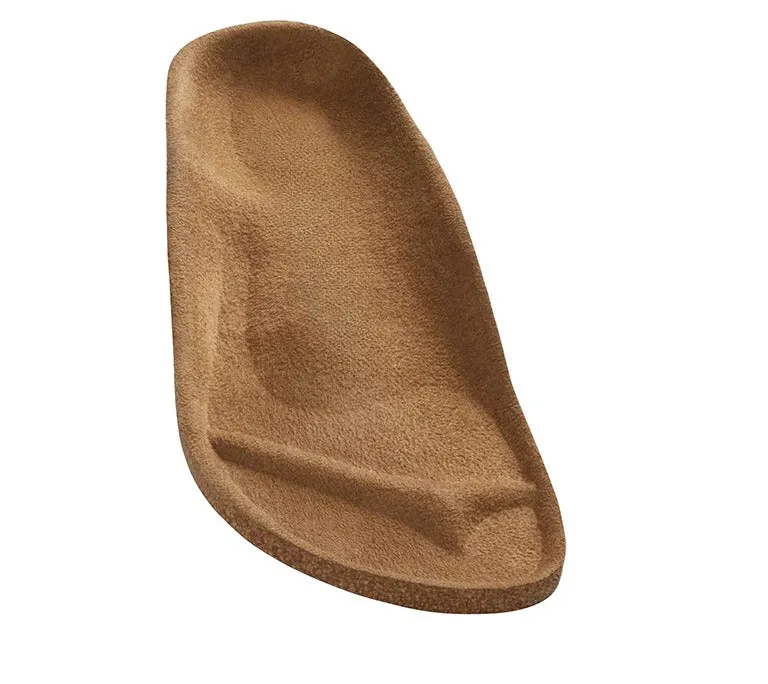 Classic Grey Leather Ease Comfort Slippers - Slippers