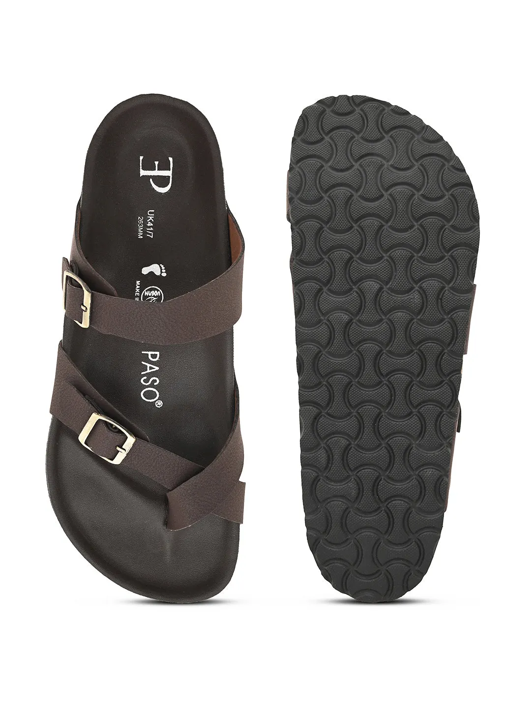 Classic Onyx Cork Footbed Sandal For Men