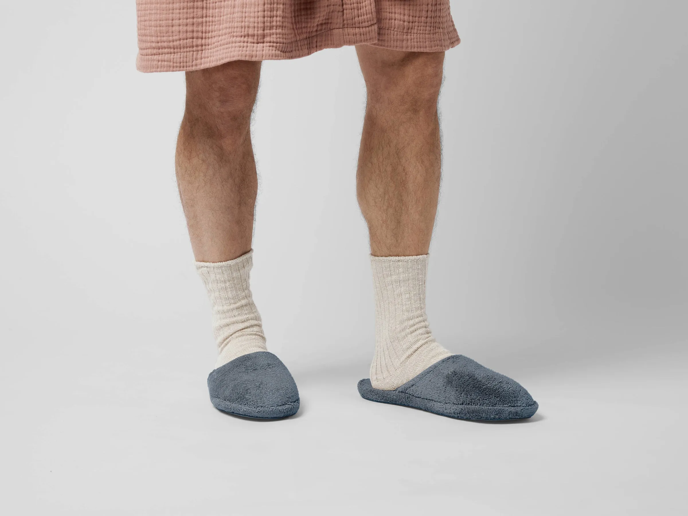 Classic Turkish Cotton Slippers (Dusk)