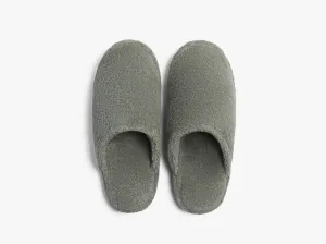 Classic Turkish Cotton Slippers (Moss)