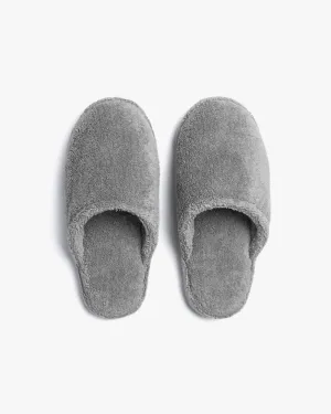 Classic Turkish Cotton Slippers (Stone)