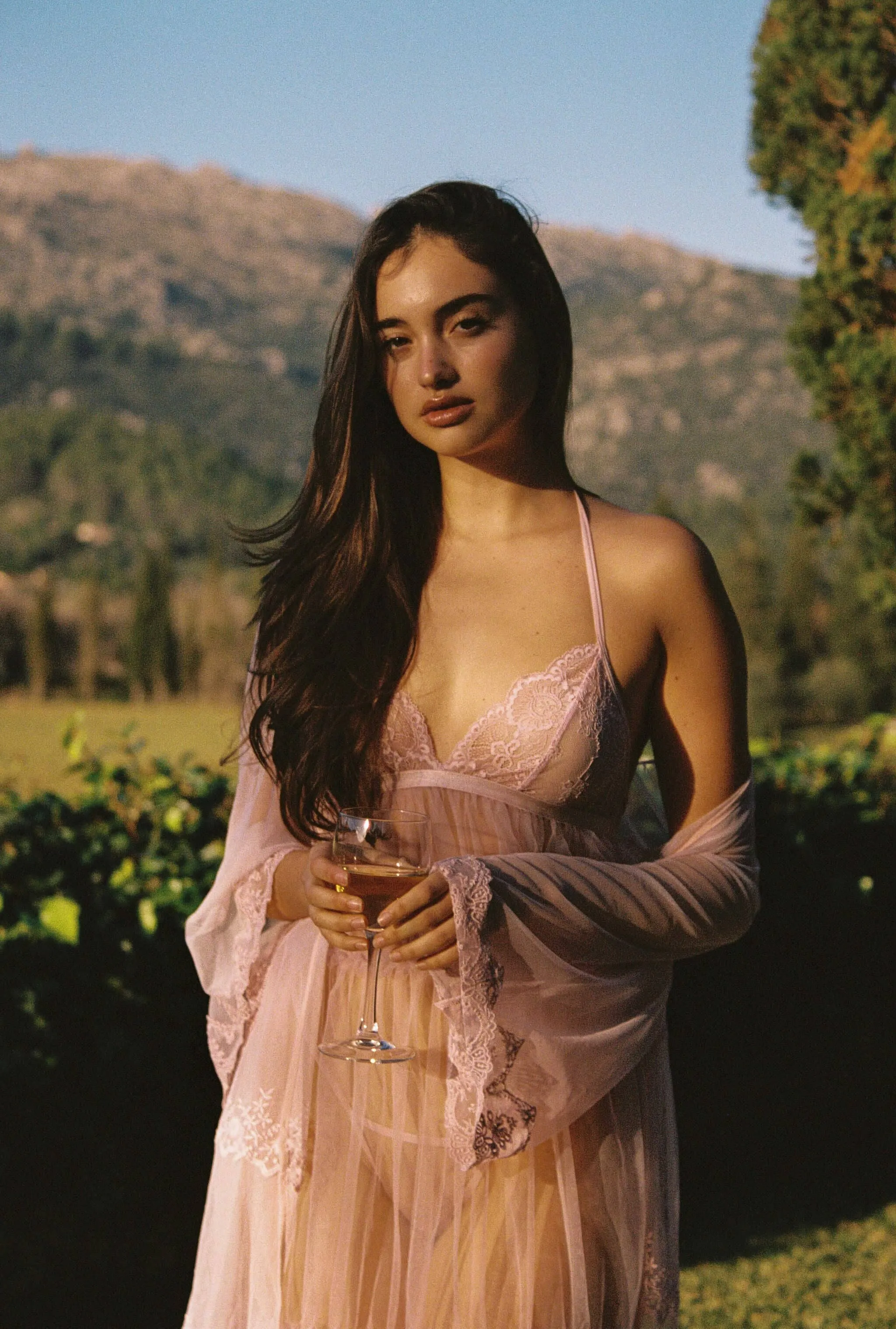 Clementine Pink Robe