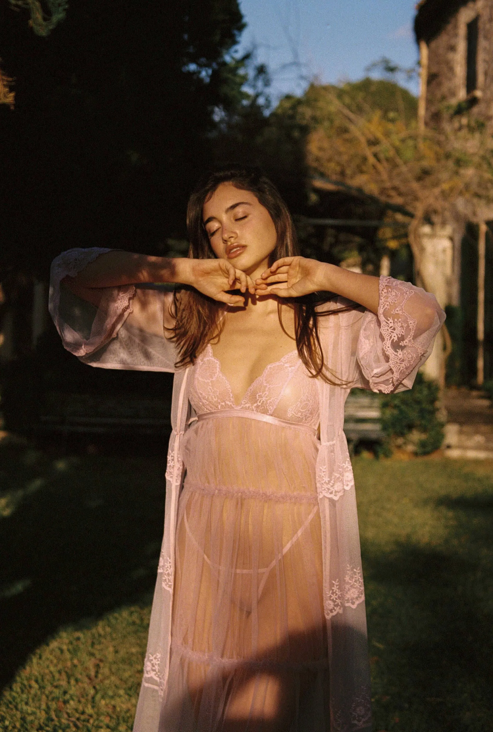 Clementine Pink Robe