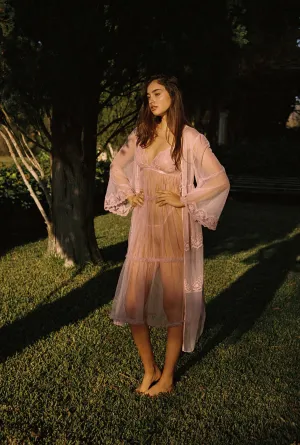 Clementine Pink Robe