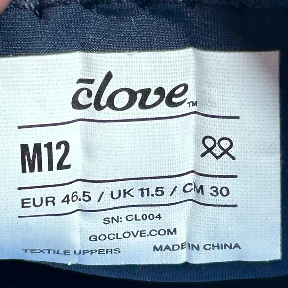 Clove Classic Nursing Sneaker Classic Navy Men 12 Healthcare Medical