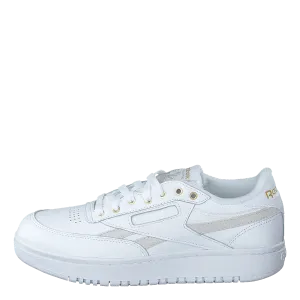 Club C Double Ftwwht/ftwwht/goldmt
