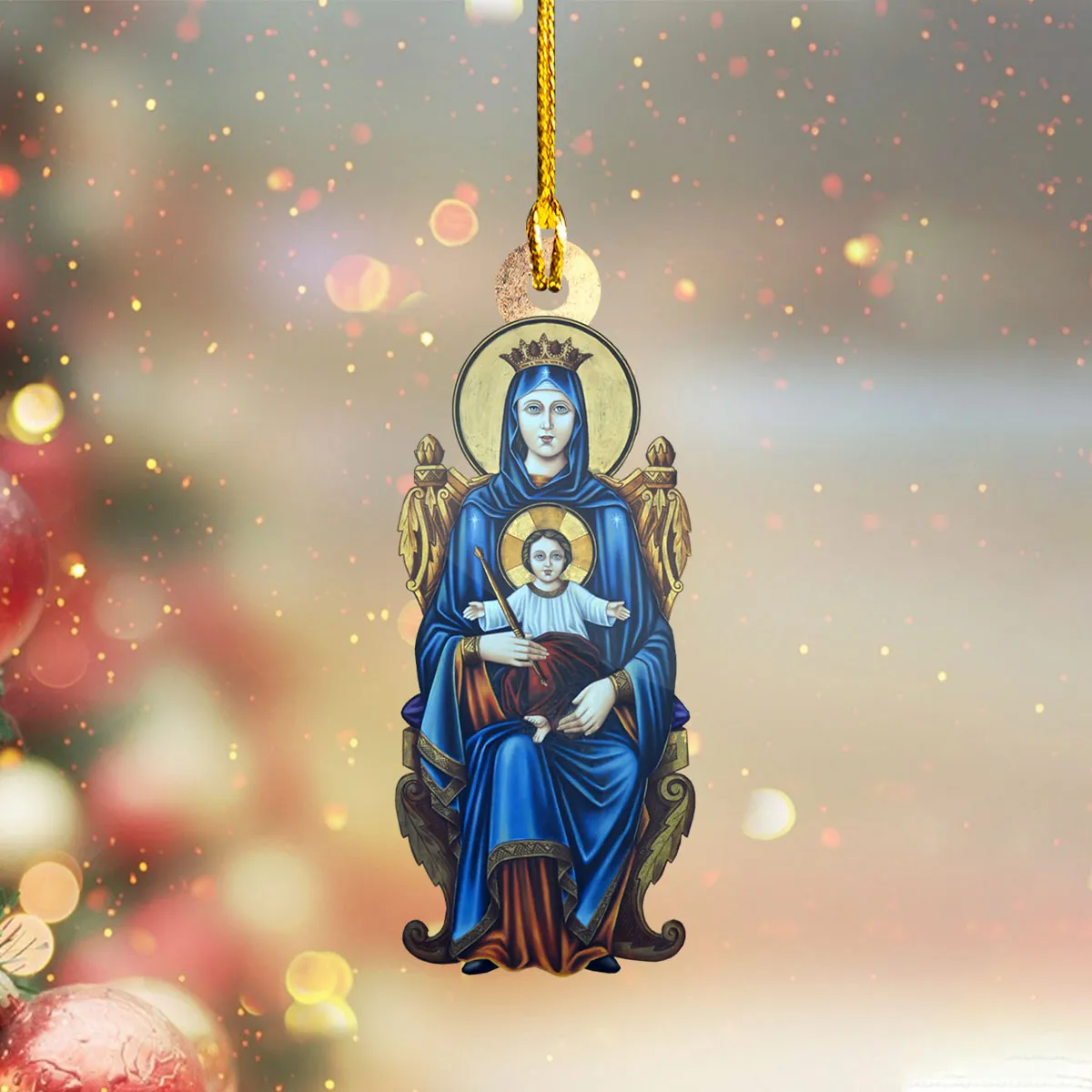 CO98 - SHAPED ORNAMENT - MAMA MARY 1
