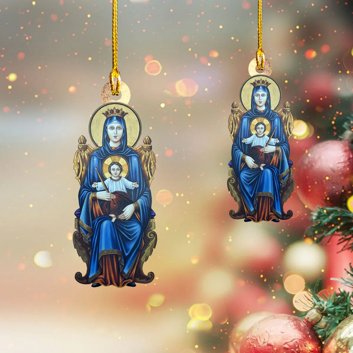 CO98 - SHAPED ORNAMENT - MAMA MARY 1