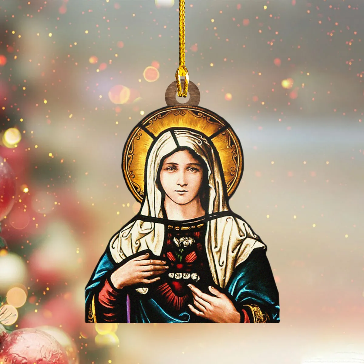 CO98 - SHAPED ORNAMENT - MAMA MARY 4