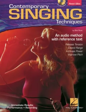 CONTEMPORARY SINGING TECHNIQUES WOMENS EDITION BK/CD