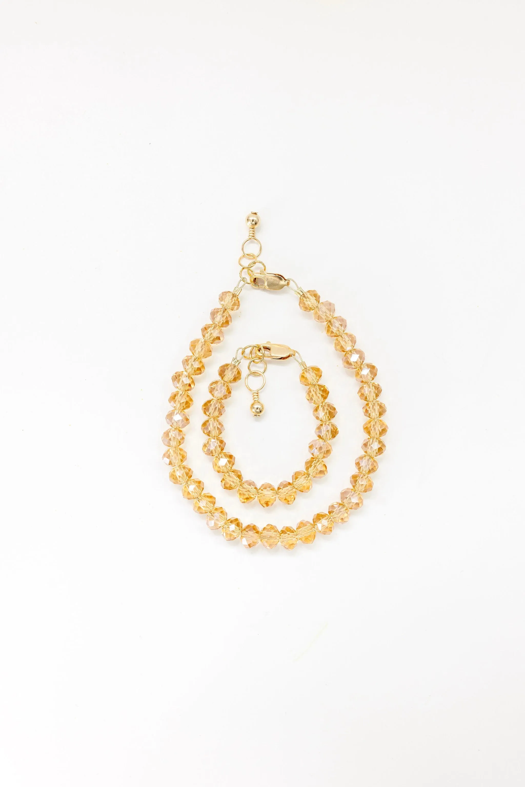 Creamsicle Mom   Mini Bracelet Set (6MM Beads)