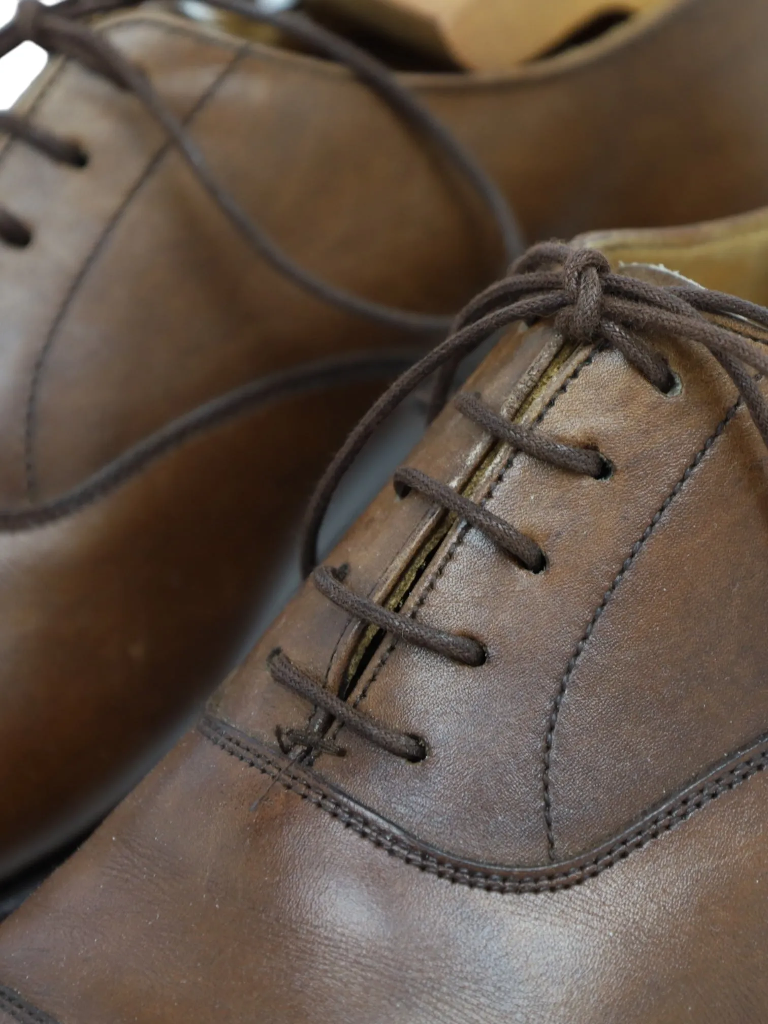 Crockett & Jones Dark Brown Hallam Oxford
