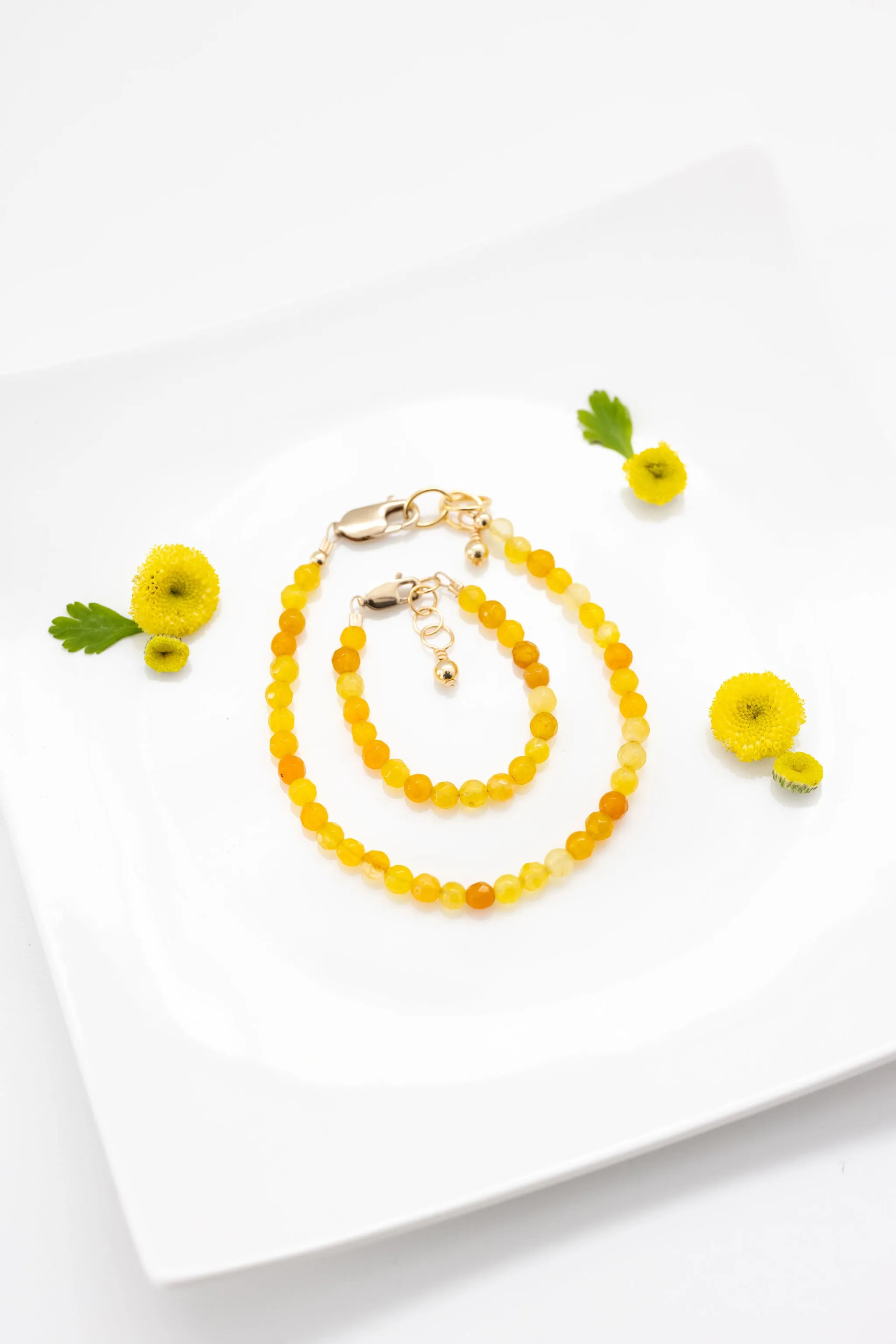 Daybreak Mom   Mini Bracelet set (4MM Beads)