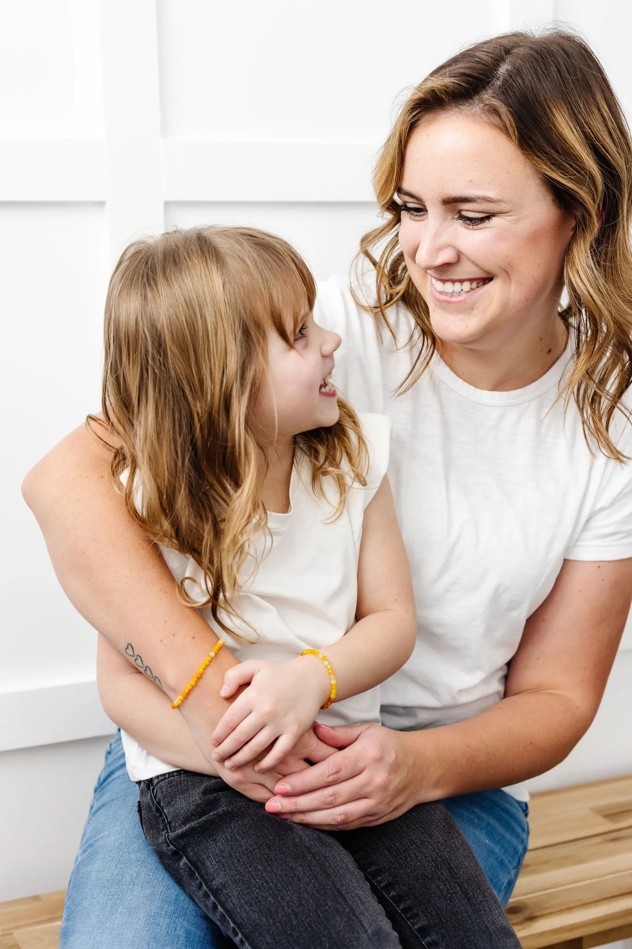 Daybreak Mom   Mini Bracelet set (4MM Beads)