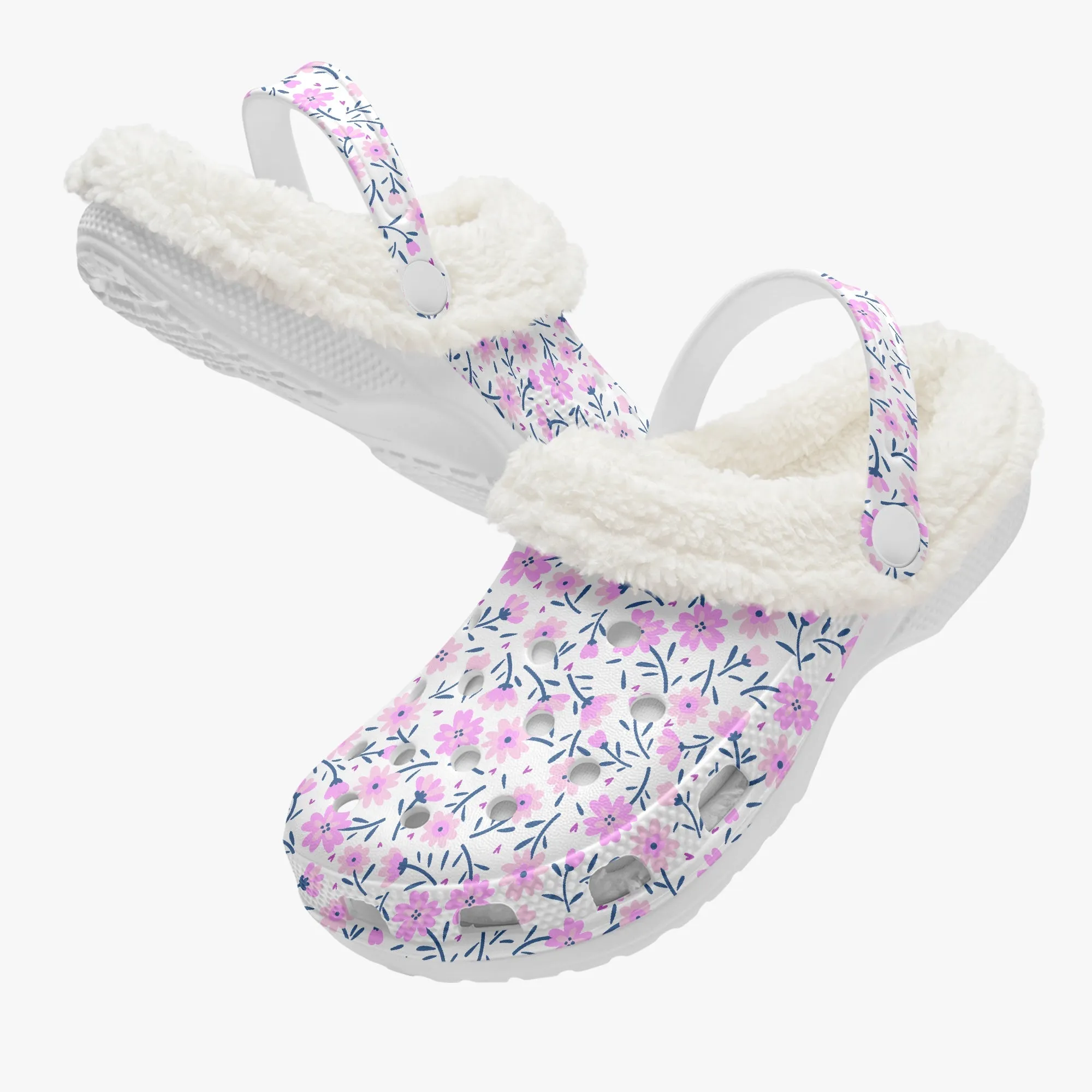 Ditsy Pink Flowers