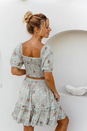 Flora Balloon Crop - Print