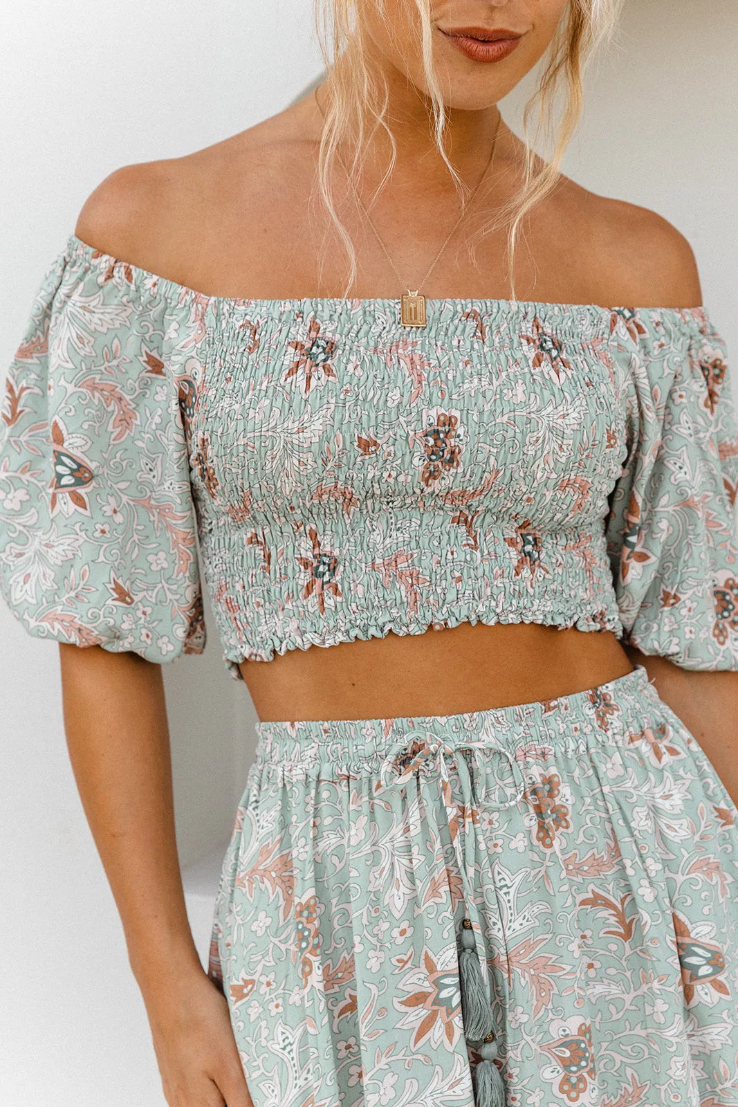 Flora Balloon Crop - Print