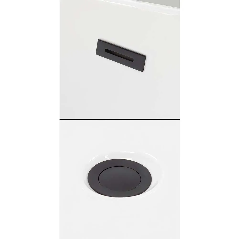 Florence 68 Inch Freestanding Bathtub in White