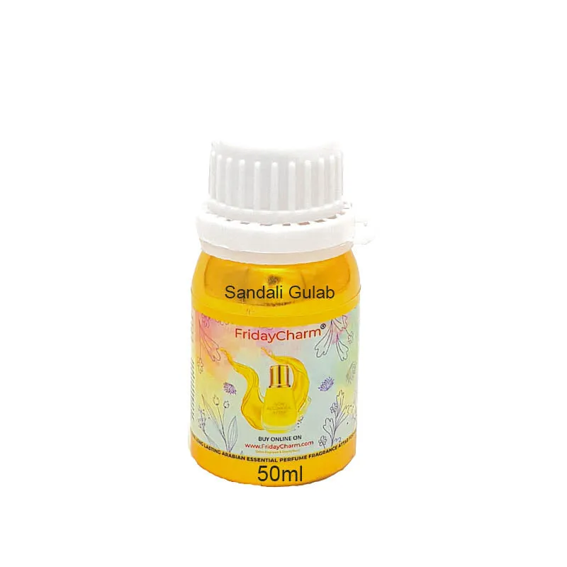 fridaycharm Sandali Gulab Attar - 100ml