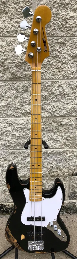 GAMMA [SOLD] Custom J19-07, Beta Model, "Road Worn/Relic'd" Ebony