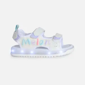 GIRLS LIGHT SLIP-ON SANDALS