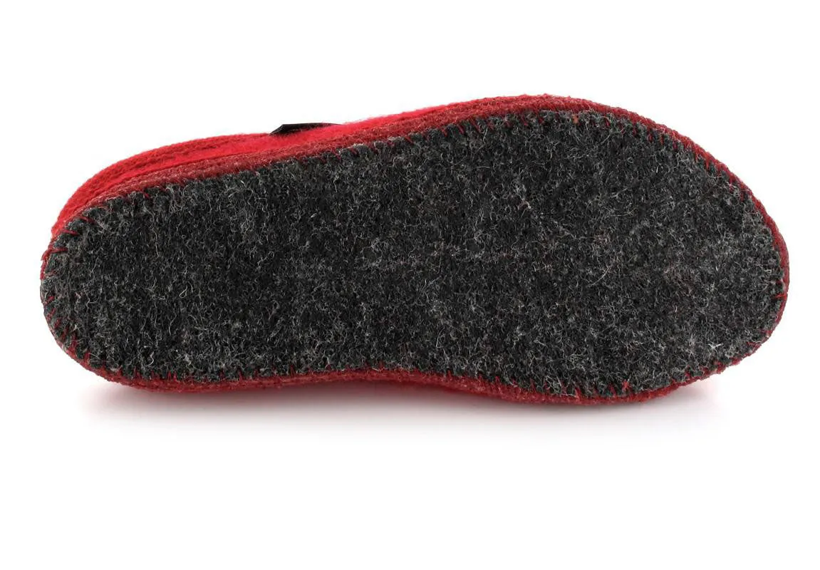 HAFLINGER® Alaska Classic Slipper | Alaska, Brickred