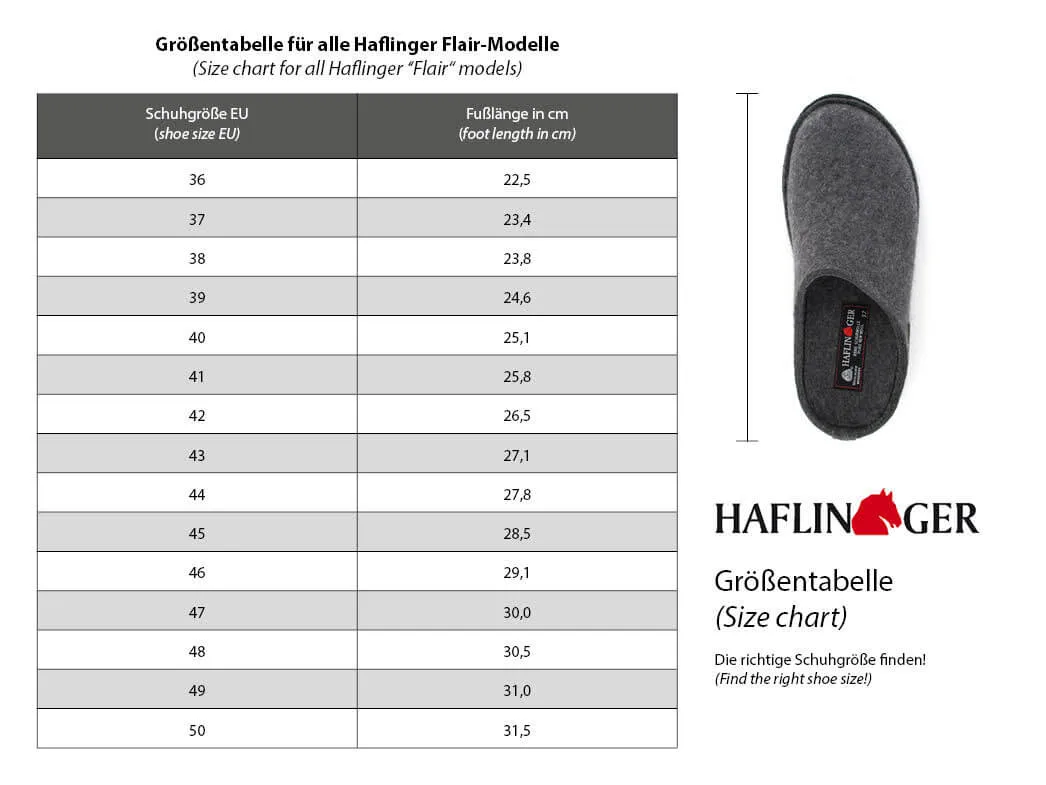 HAFLINGER Women Boiled Wool Slippers 'Flair Fido', dark blue