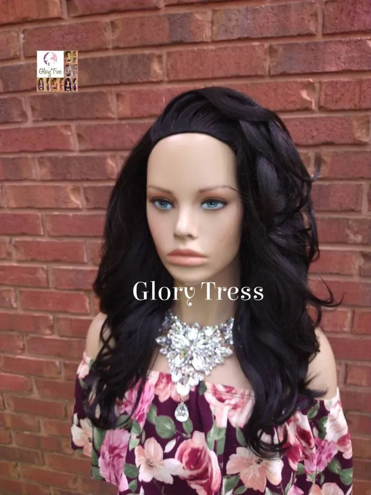 Half Wig, Curly Wig, African American Wig, Kinky Curly Wig, Natural Yaki Wig, Blown Out Hairstyle, ON SALE // MARY