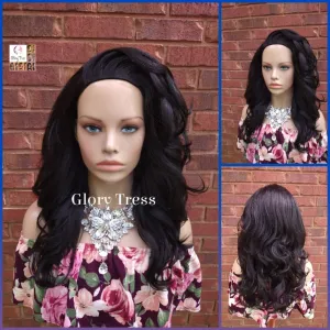Half Wig, Curly Wig, African American Wig, Kinky Curly Wig, Natural Yaki Wig, Blown Out Hairstyle, ON SALE // MARY