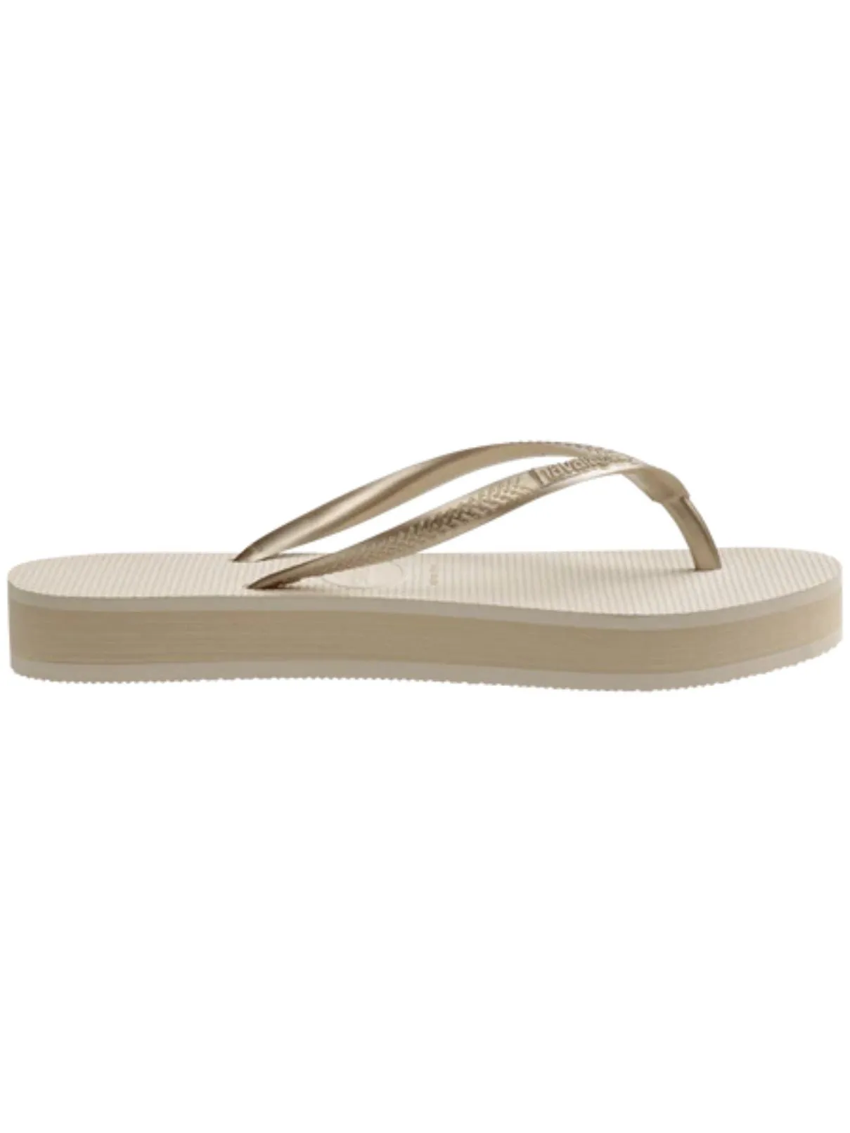 Havaianas Slim Flatform Sandal in Beige