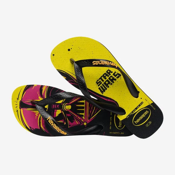 Havaianas Star Wars Black/Pop Yellow
