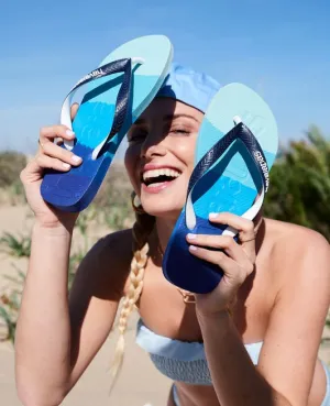 Havaianas Top Logomania Gradient Marine Blue