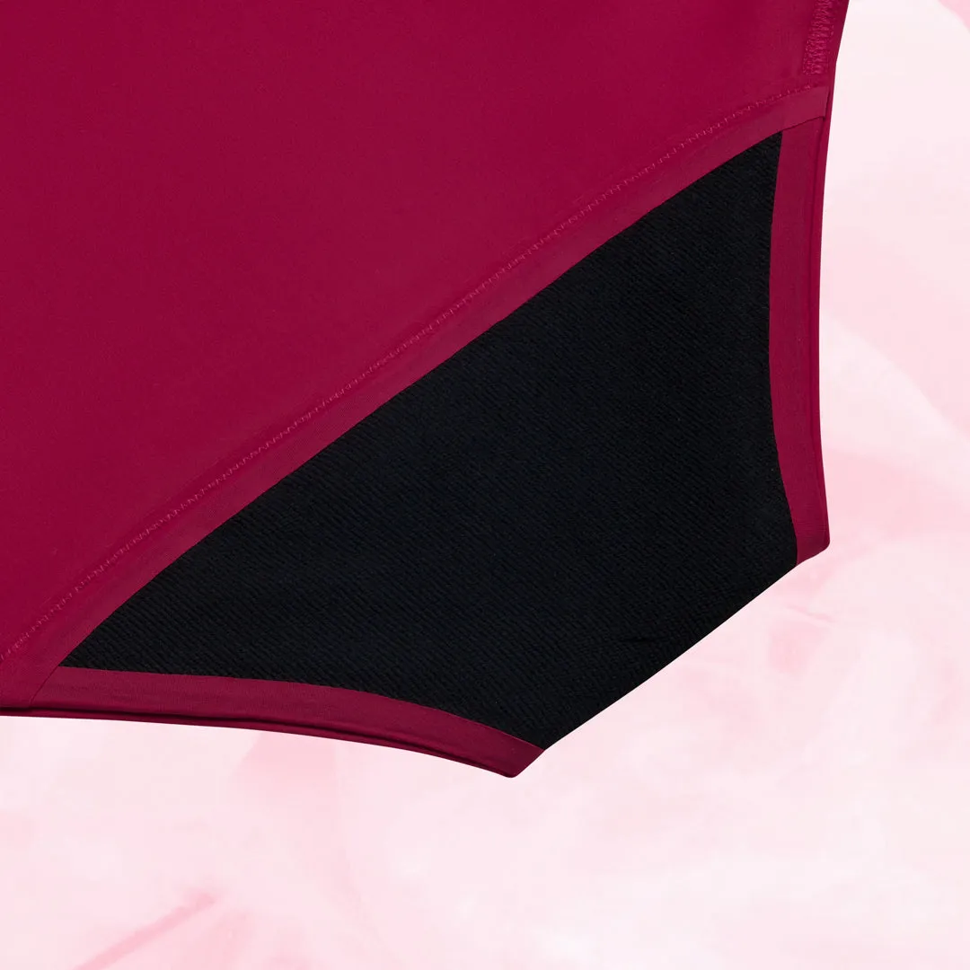 High Waist Dots Måttlig Mens Menstrosa