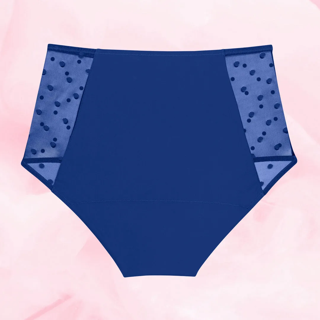 High Waist Dots Måttlig Mens Menstrosa