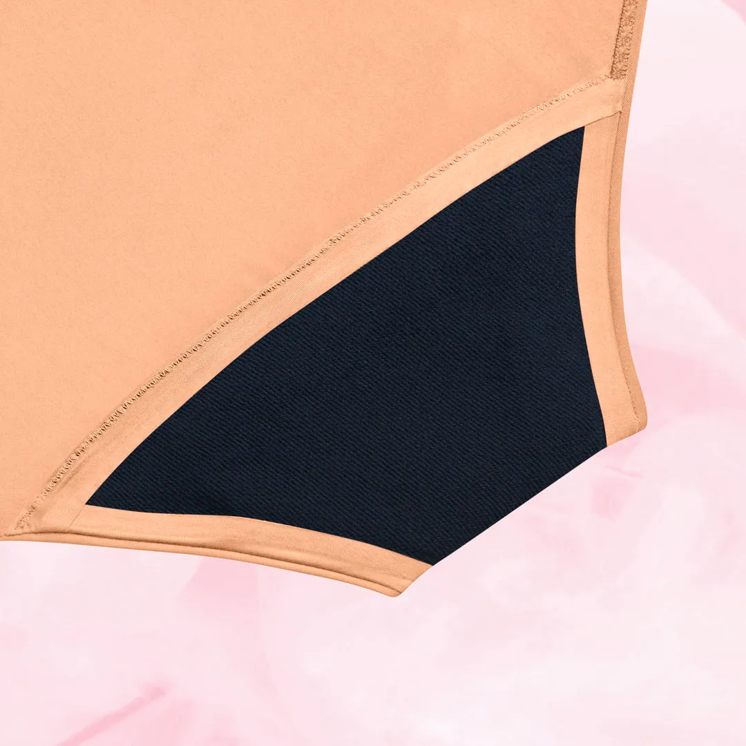 High Waist Dots Måttlig Mens Menstrosa