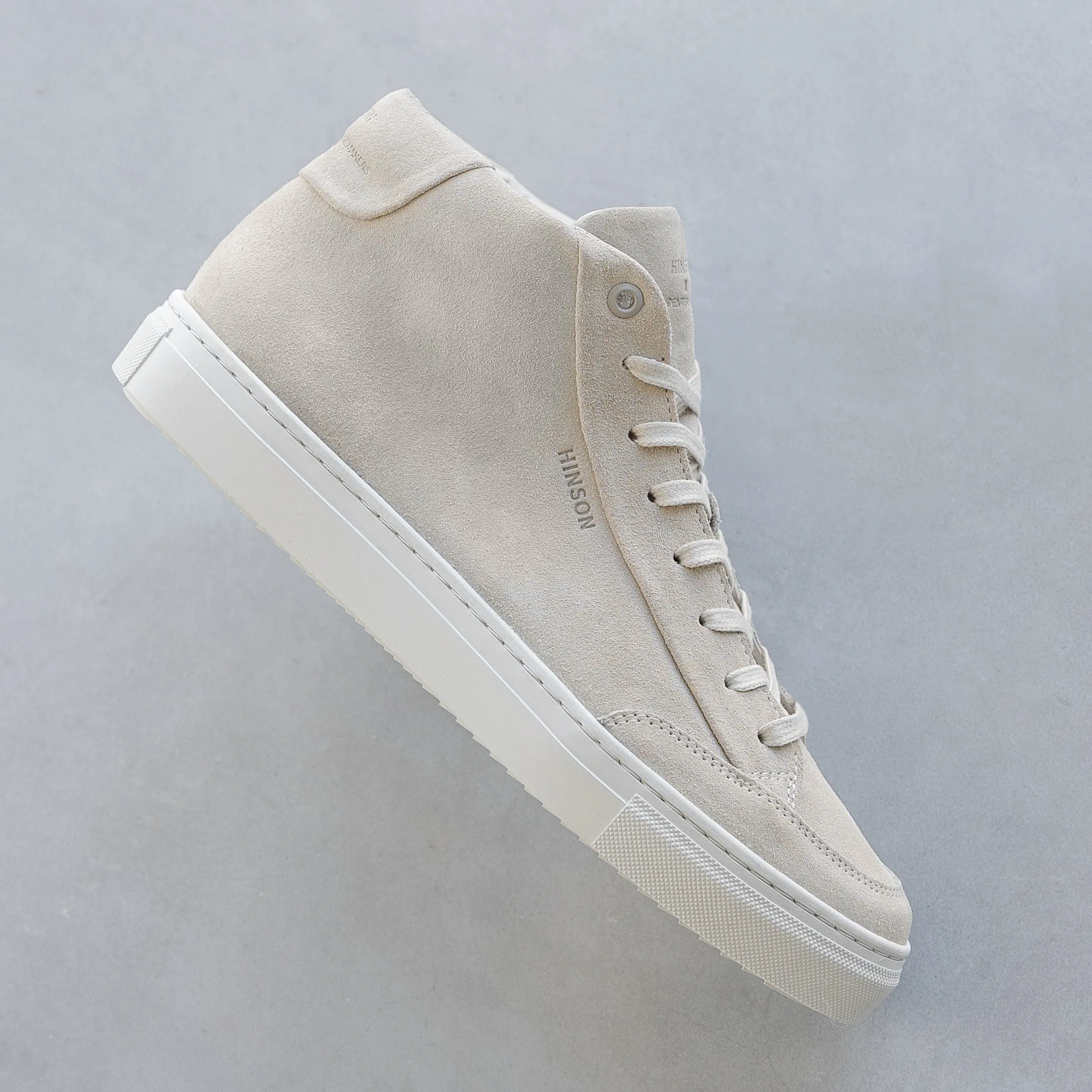 Hinson Malton Classic High Top Ice Suede