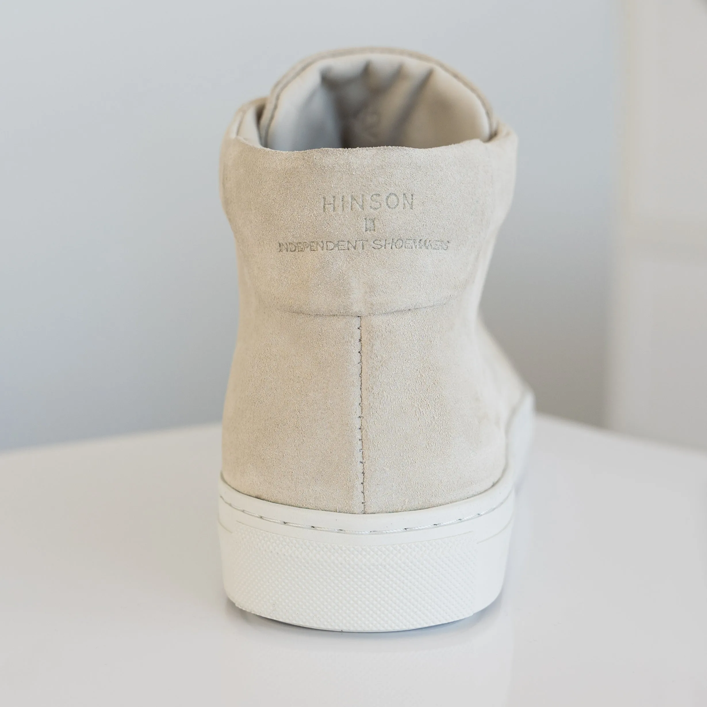 Hinson Malton Classic High Top Ice Suede