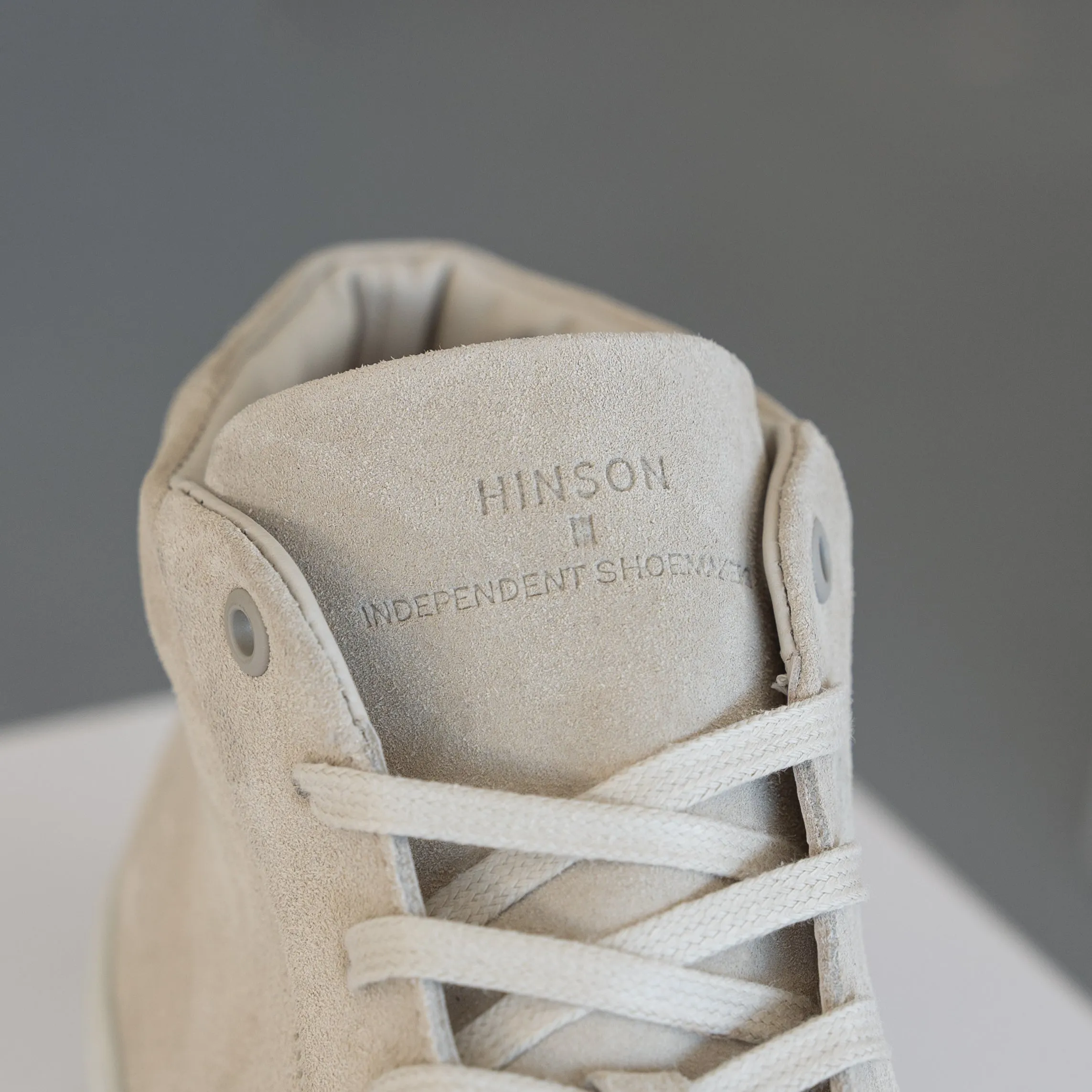 Hinson Malton Classic High Top Ice Suede