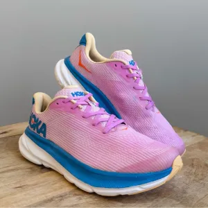 Hoka Clifton 9 Youth Size 6.5 Pink Running Shoes Athletic Sneakers Girl