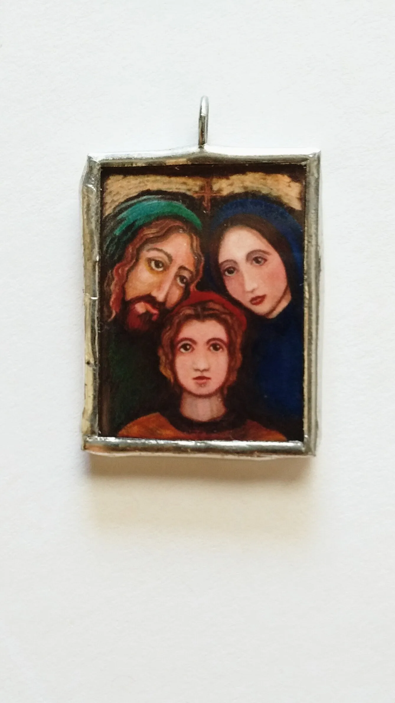 Holy Family Pendant Medal