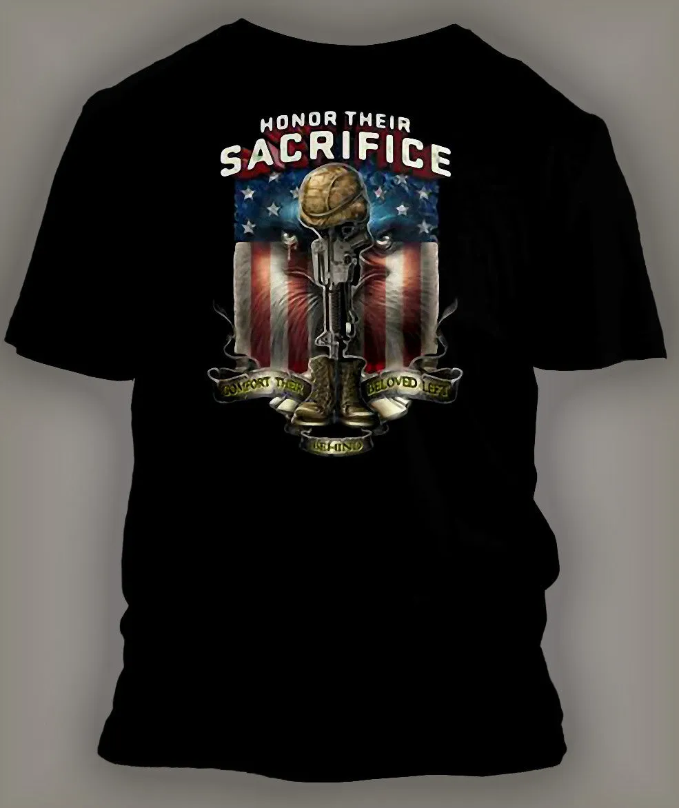 Honor Their Sacrifice Classic Graphic T Shirt