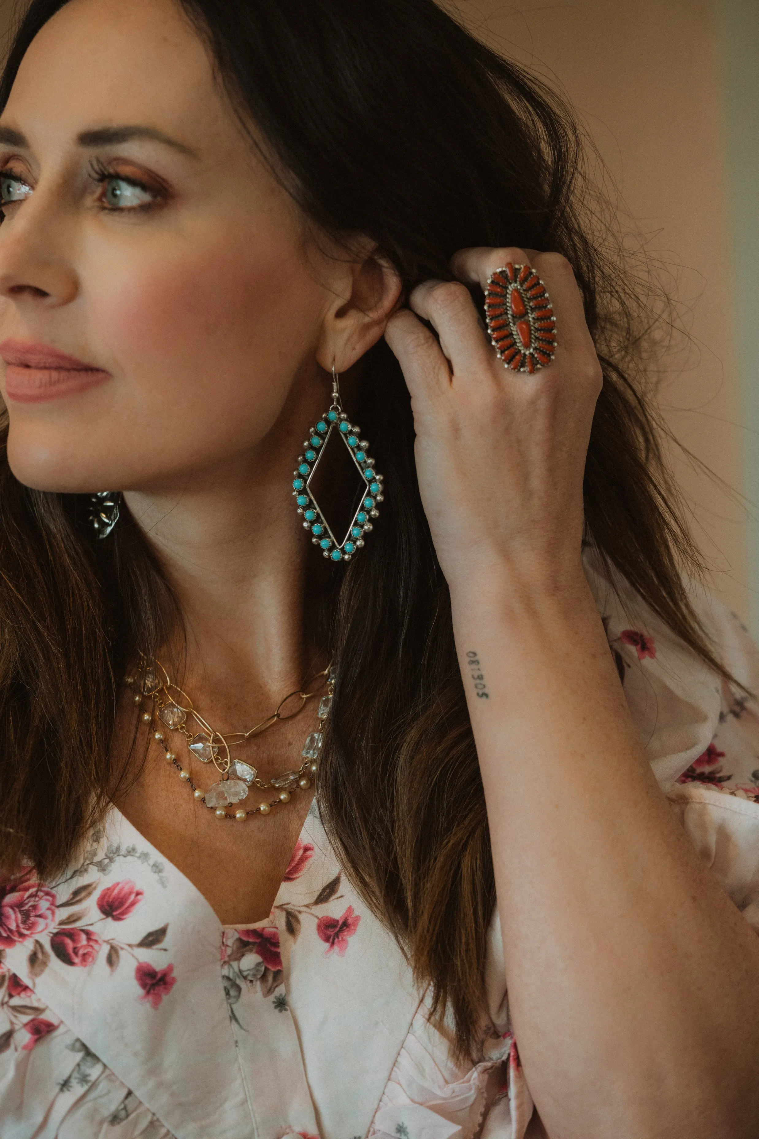 Jane | Diamond Dot Earrings
