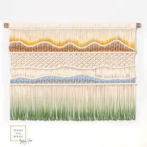 JANE Hand Dyed Wall Hanging Macrame