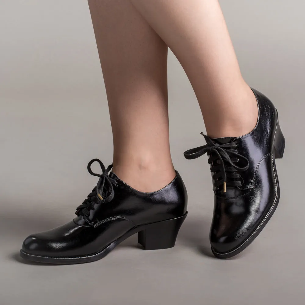 Jane Vintage Oxfords (Black)