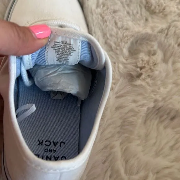 Janie &amp; Jacket Twill Sneaker White Size 12