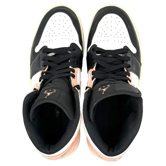 Jordan 1 Mid Crimson Tint Men Size 11.5 US 10 UK Nike Athleisure Gym 554724-133