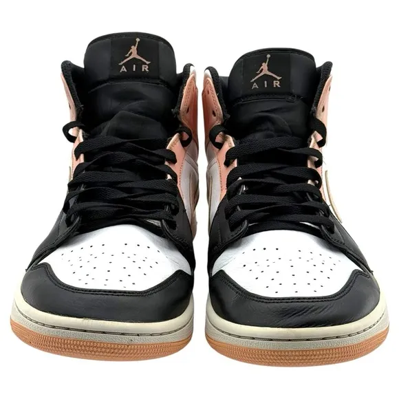 Jordan 1 Mid Crimson Tint Men Size 11.5 US 10 UK Nike Athleisure Gym 554724-133